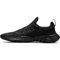 Nike mens Free Rn 5.0 2021 Shoes, Black/Black-off Noir, 15.5