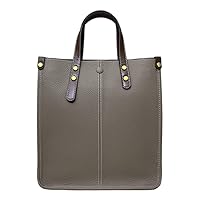 Casual Cow Leather Women Tote bags Top Handle Satchel Genuine Leather Handbag