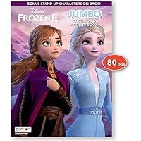 Bendon Frozen 2 Coloring Book Disney Arts Crafts Coloring, Painting Gift Set, Perforated Paper - Healthy Educational Play, for Kids Girls Boys Toddlers