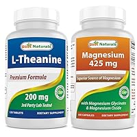 L-Theanine 200mg & Magnesium Glycinate 425 mg