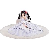 Kadokawa Date-A-Live: Light Novel Edition Kurumi Tokisaki (Wedding Dress Version) 1:7 Scale PVC Figure, Multicolor