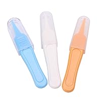 Baby Ear Nose Navel Cleaner Remover Cleaning Tweezer Plastic Forcep Body Care Baby Nose Dig Booger Clip Clean Supplies Vacuum Suction Nasal Aspirator Set