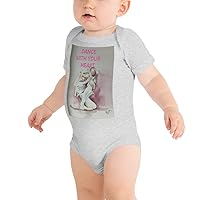 Baby Short Sleeve one Piece with Final Curtain/Dance with Your Heart Art by Roy Bramwell©