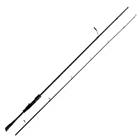 M1 One Piece and Two Pieces Fishing Rods, Spinning Rods and Casting Fishing Rods, Fuji O+A-Ring Guides, 24 Ton Carbon Fiber 1PC and 2PCS Fishing Rods for Bass, Trout, Walleye, Catfish Etc.