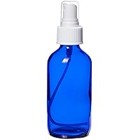 Lotus Light Pure Essential Oils: Blue Glass Bottle with Sprayer, 4 oz