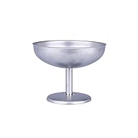 VINTAGE INOX Vintage Bar, Ice Cup, Made in Japan, Pudding Parfait, Cafe, Restaurant, Aging, Unbreakable, Dishwasher Safe, Stainless Steel