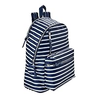 Women's Dome Zip Backpack (Navy)