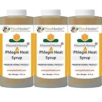 Dog Cough Remedy - Hound Honey: Phlegm Heat - 3PAK - Loud - Honking Cough 5 fl oz/ea Bottle = 15 fl oz Total…