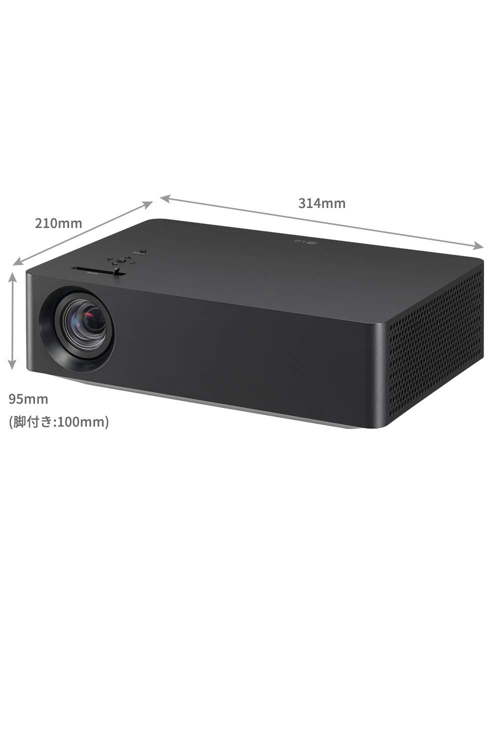 ランキング第1位 amanLG 4K LEDプロジェクター 1,500lm HDR対応 Bluetooth対応 約3.2kg webOS  Netflix,Prime Video等対応 寿命約30,000時間 HU70LS