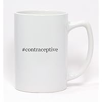 #contraceptive - Hashtag Statesman Ceramic Coffee Mug 14oz