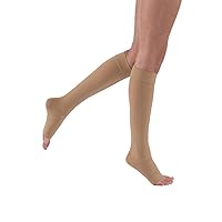JOBST® Relief 15-20mmHg Compression Stockings Knee High, Open Toe, Beige, X-Large