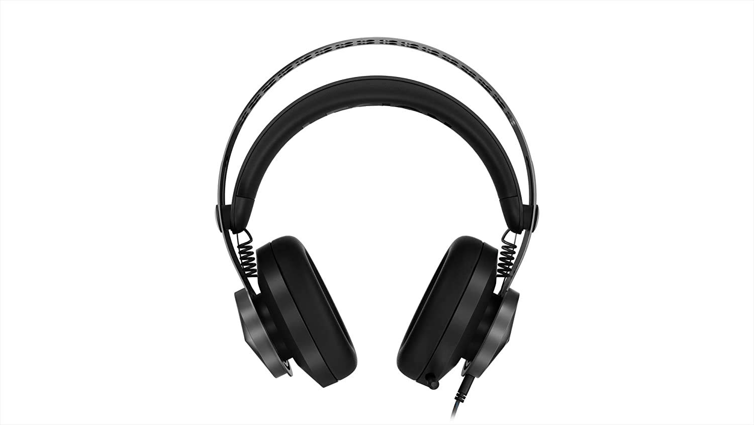 Lenovo Legion H500 PRO 7.1 Surround Sound Gaming Headset, Noise-Cancelling Mic, Memory Foam & PU Leather Earcups, Stainless Steel Headband, PC, PS4, Xbox One, Nintendo Switch, GXD0T69864, Black