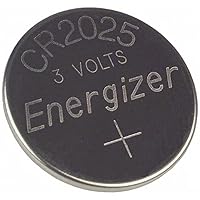 4-Pack Energizer 3 Volt Lithium Button Battery for Directed Electronics 598t Remote Control Transmitters and Other Uses (CR2025)