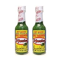 El Yucateco Hot Sauce Salsa Picante de Chile Habanero (Green 4 oz) 2 Pack by El Yucateco