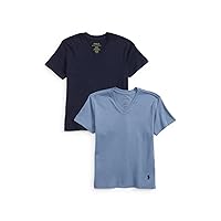 POLO RALPH LAUREN Big Boys V-Neck Undershirts 2 Pack