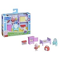 Peppa Pig Peppa's Adventures Bedtime with Peppa Accessory Set Preschool Toy, Figure and 5 Accessories, for Ages 3 and up