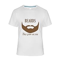 Men's Beards they grow on you Hobby Apprael white