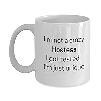Funny Hostess Gift Mug, Coffee Cup for Men & Women