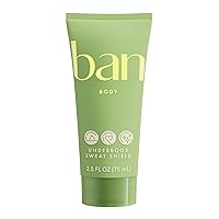 Ban Underboob Sweat Shield Stay Dry Lotion, Unscented, 2.5 Oz