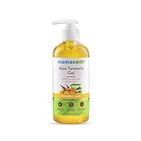 Aloe Turmeric Gel From 100% Pure Aloe Vera For Face, Skin & Hair with Turmeric & Vitamin E (300 ML)
