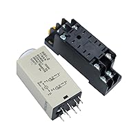 H3Y-2 3Min 36V Small time Relay Power on time delay Silver Point