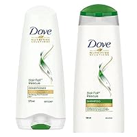 Dove Hair Fall Rescue Conditioner 175 ml,Dove Hair fall Rescue Shampoo, 180 ml UNIQUE