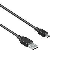 USB Cable Laptop PC Data Cord for Elmo Elm0 MO-1 M0-1 1337-1 13371 1337-2 13372 1337-3 13373 1337-164 1337164 MO-1W M0-1W 1336-12 133612 MO-1WH MO-1B USA Document Camera Visual Presenter