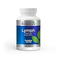 Lymph Detox All-natural Vegan Lymphatic Drainage Detox Cleanse support Supplement - 90 Vegetarian Capsules