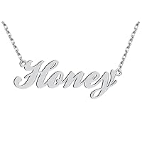 Custom Name Necklace Personalized Customized Any Names Stainless Steel Jewelry Mother Day Gift