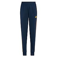 adidas Boys' Iconic Tricot Jogger Pants with Drawcord