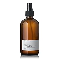 Flower Girl Hydrating Face Mist | Natural Organic Rose Water | Soothing & Calming Witch Hazel Facial Spray for Sensitive & Acne-Prone Skin| Moisturizer and Micellar Water 237 mL