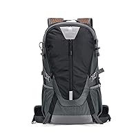 Outdoor plus Backpacking Backpack,Waterproof Daypack for dimensional steel bracket on the back, ventilation and heat dissipation,for Climbing Travel Cycling,A