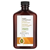 Argan Oil Hair Treatment, Helps Smooth and Strengthen Damaged Hair, Eliminates Frizz, Creates Brilliant Shines, Non-Greasy Formula, 8 Fl. Oz