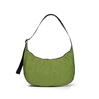 Nylon Crescent Bag - Casual Shoulder Crossbody with Adjustable Strap & Dual Interior Pockets