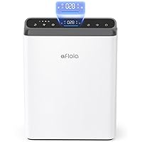 Air Purifiers for Home Large Room Bedroom Up to 1280Ft² with Laser Air Quality Sensor&Auto Mode, 3-Stage Air Purifier Filter for Pets Dander Pollen Allergies Dust Mold Odor Smoke, Europa