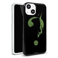 The Riddler's Question Mark Protective Slim Fit Plastic Bumper Case Fits Apple iPhone 13