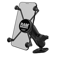 RAM Mounts X-Grip Large Phone Mount with Diamond Base RAM-B-102-UN10U with Medium Arm