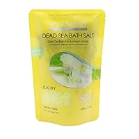 AQUA THERAPY Dead Sea Bath Salts With Jasmine Petals (Pouch), 8.8 oz