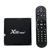X96 Max Plus Smart TV Box Amlogic S905X3 Android 9.0 Quad Core 4GB 64GB 2.4G/5G Dual WiFi BT4.0 USB3.0 1000M Ethernet Support 4K HD Set top Box