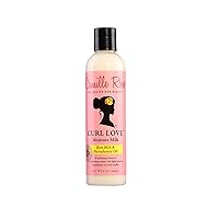 Camille Rose Curl Love Moisture Milk Leave-In Conditioner, with Rice Milk and Macadamia Oil to Soften, Smooth and Detangle Curly Hair, 8 fl oz