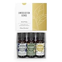 Edens Garden Spring Limited Edition 3 Set, 100% Pure Essential Oil & Essential Oil Synergy Blend Aromatherapy Kit (for Diffuser & Therapeutic Use), 10 ml