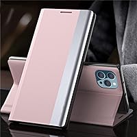 Flip Case for iPhone 14 6S 7 8 Plus 11 Pro Max 12 13 Mini XS XR SE 2020 Luxury Wallet Stand Book Cover Phone Magnetic Bag,Pink,for iPhone 12Pro MAX