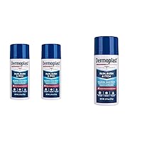 Dermoplast Pain Relief Spray for Minor Cuts, Burns and Bug Bites, Pack of 2, 2.75 Oz Each (Packaging May Vary)