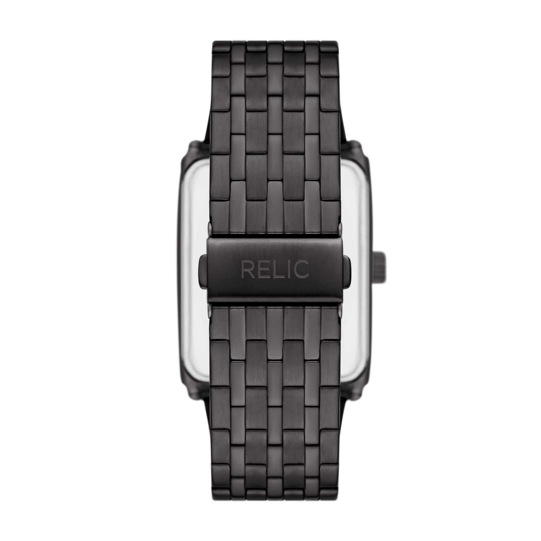 Relic by Fossil Men's Allen Rectagular Case Bracelet Band Watch