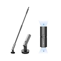 HOTO Electric Spin Scrubber, Cordless Shower Scrubber with Long Handle Bundle with HOTO Handheld Vacuum Cleaner Cordless