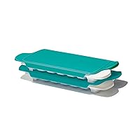 Baby Food Freezer Tray - 2 Pack Updated Teal