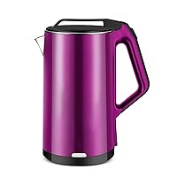 Kettles,Stainless Steel Tea Kettle with 1500W Fast Boiliheater, for Tea, Coffee, Baby Milk and Fast, 2.5L/Purple/a