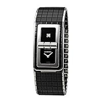 Chanel Black Code Coco Black Diamond Dial Ladies Steel and Ceramic Watch H5147