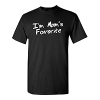 I'm Mom's Favorite Christmas Children Sibling Rivalry Funny T Shirt