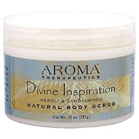 Aroma Therapeutics Devine Inspiration Natural Body Scrub, Neroli & Sandalwood, 10-Ounces (Pack of 3)